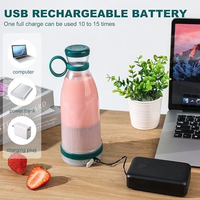 Electric Portable Mini Juicer Bottle