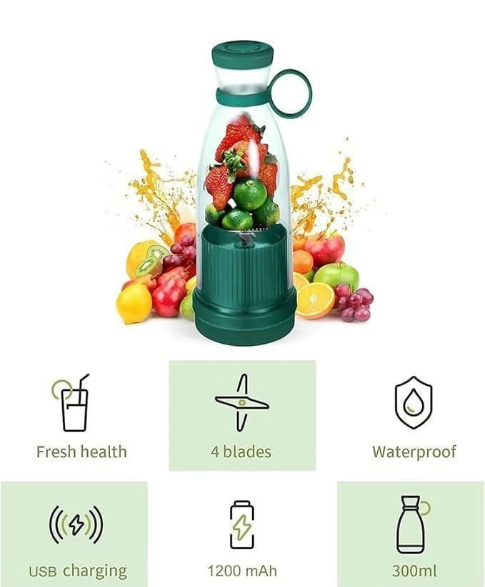 Electric Portable Mini Juicer Bottle