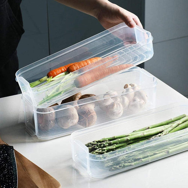 3 Layer Fridge Storage Boxes Fruit vegetable, Fridge Food Storage Containers�